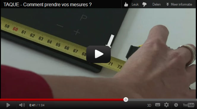 Comment prendre vos mesures ?