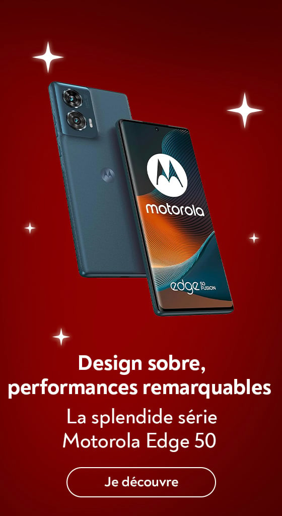 La srie Motorola Edge 50 : design sobre, performances remarquables