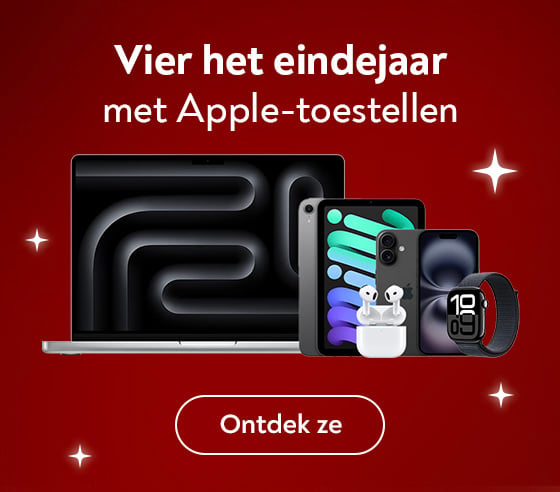 Eindejaarstoestellen van Apple