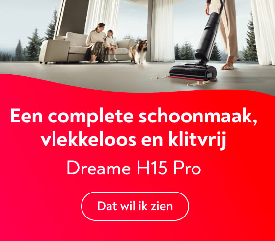 De nieuwe Dreame H15 Pro-vloerreiniger