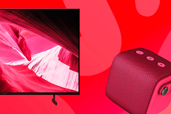 Banner soldes TV et enceinte