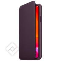 APPLE IPHONE 11 PRO MAX LEATHER FOLIO AUBERGINE