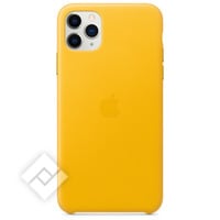 APPLE IPHONE 11 PRO MAX LEATHER CASE LEMON