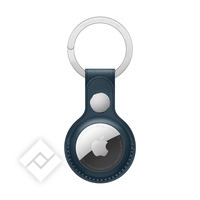 APPLE AIRTAG LEATHER KEY RING BALTIC BLUE