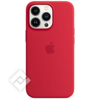 APPLE IPHONE 13 PRO SILICONE CASE MAGSAFE  (PRODUCT) RED