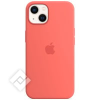 APPLE IPHONE 13 SILICONE CASE MAGSAFE  PINK POMELO