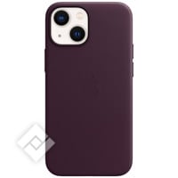 APPLE IPHONE 13 MINI LEATHER CASE MAGSAFE - DARK CHERRY