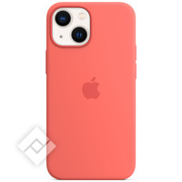 APPLE IPHONE 13 MINI SILICONE CASE MAGSAFE - PINK POMELO