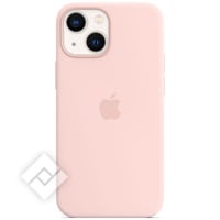 APPLE IPHONE 13 MINI SILICONE CASE MAGSAFE - CHALK PINK