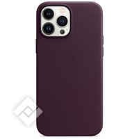 APPLE IPHONE 13 PRO MAX LEATHER CASE MAGSAFE - DARK CHERRY