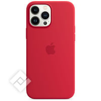 APPLE IPHONE 13 PRO MAX SILICONE CASE MAGSAFE  (PRODUCT) RED