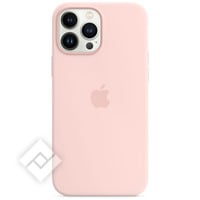 APPLE IPHONE 13 PRO MAX SILICONE CASE MAGSAFE  CHALK PINK