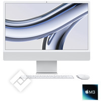 APPLE IMAC 24 (2023) M3 10-CORE GPU 256GO SILVER