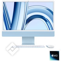 APPLE iMac 24 (2023) M3 8-core GPU 256Go Blue