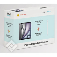 APPLE  IPAD (2024) AIR 13 128Go GRIS SIDERAL + APPLE PENCIL USB-C