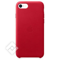 APPLE IPH 8/SE LEATHER CASE RED