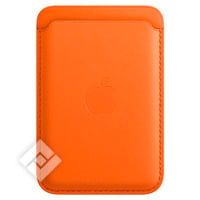 APPLE IPH LEATHER WALLET ORANGE