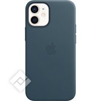 APPLE IPHONE 12 MINI LEATHER CASE WITH MAGSAFE BALTIC BLUE