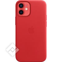 APPLE 12 MINI LEATHER CASE WITH MAGSAFE (PRODUCT) RED