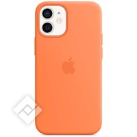 APPLE 12 MINI SILICONE CASE WITH MAGSAFE - KUMQUAT