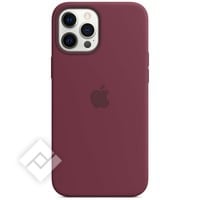 APPLE IPHONE 12 PRO MAX SILICONE CASE WITH MAGSAFE PLUM