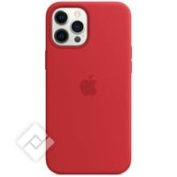 APPLE 12 PRO MAX SILICONE CASE WITH MAGSAFE (PRODUCT) RED