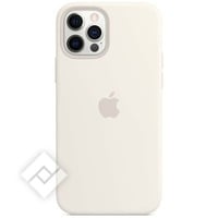 APPLE IPHONE 12/12 PRO SILICONE CASE WITH MAGSAFE WHITE