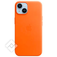 APPLE IPH14 LEATHER ORANGE