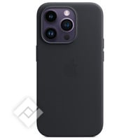 APPLE IPH14PRO LEATHER BLACK