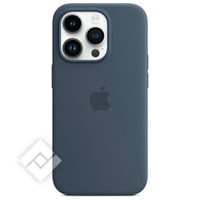 APPLE IPH14PRO SILICONE BLUE