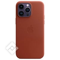 APPLE IPH14PROMAX LEATHER UMBER