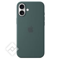 APPLE IPHONE 16 PLUS SILICONE CASE WITH MAGSAFE - LAKE GREEN