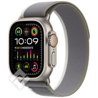 APPLE  WATCH ULTRA 2 GPS + CELLULAR, 49MM TITANIUM CASE WITH GREEN/GREY TRAIL LOOP - M/L