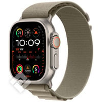 APPLE  Watch Ultra 2 GPS + Cellular, 49mm Titanium Case with Olive Alpine Loop - Medium