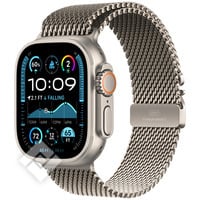 APPLE Watch Ultra 2 GPS + Cellular 49mm Natural Titanium Case with Natural Titanium Milanese Loop - M