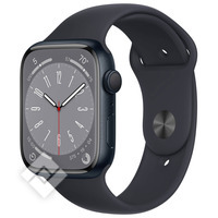 APPLE WATCH SERIES 8 GPS 45MM MIDNIGHT ALUMINIUM CASE WITH MIDNIGHT SPORT BAND REFURBISHED GRADE B