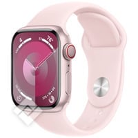 APPLE  WATCH SERIES9 GPS + CELLULAR 41MM PINK ALUMINIUM CASE WITH LIGHT PINK SPORT BAND - S/M