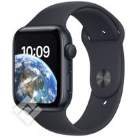 APPLE WATCH SE 22 GPS 44MM MIDNIGHT ALUMINIUM CASE WITH MIDNIGHT SPORT BAND - REGULAR