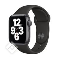 APPLE WATCH SE (2020) GPS 40MM SPACE GREY ALU, BLACK SPORT BAND (MYDP2NF/A)