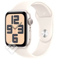 APPLE Watch SE GPS 44mm Starlight Aluminium Case with Starlight Sport Band - M/L