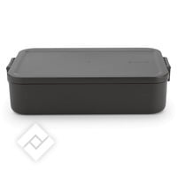 BRABANTIA MAKE & TAKE LUNCHBOX DARK GREY