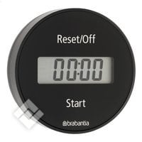 BRABANTIA MAGNETIC TIMER DARK GREY