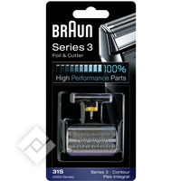 BRAUN SERIES 3 FOIL&CUTTER 31S