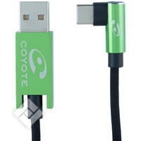 COYOTE CABLE USBC-USB 90 DEGREES