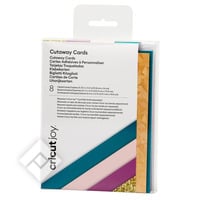 CRICUT CUTAWAY CARDS X8