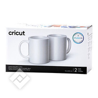 CRICUT MUG WHITE 350ML X2