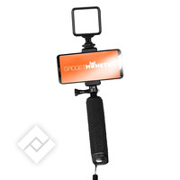 DELTACO VLOGGING STICK BLACK