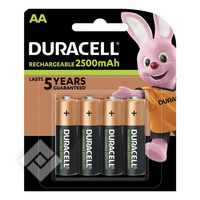 DURACELL 2500 MAH AA LR06 X4