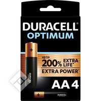 DURACELL OPTIMUM AA LR06 X4