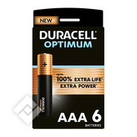 DURACELL OPTIMUM AAA LR03 X6